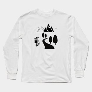 I love hiking! Long Sleeve T-Shirt